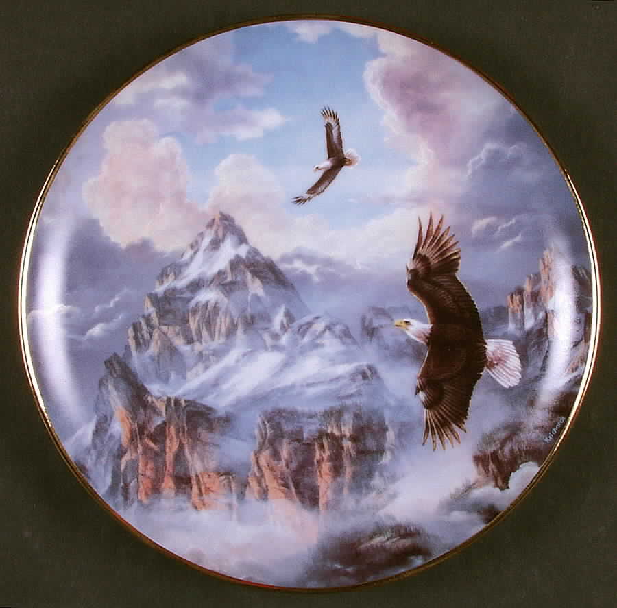 Eagles Across America Perfect Harmony - No Box by Danbury Mint-1