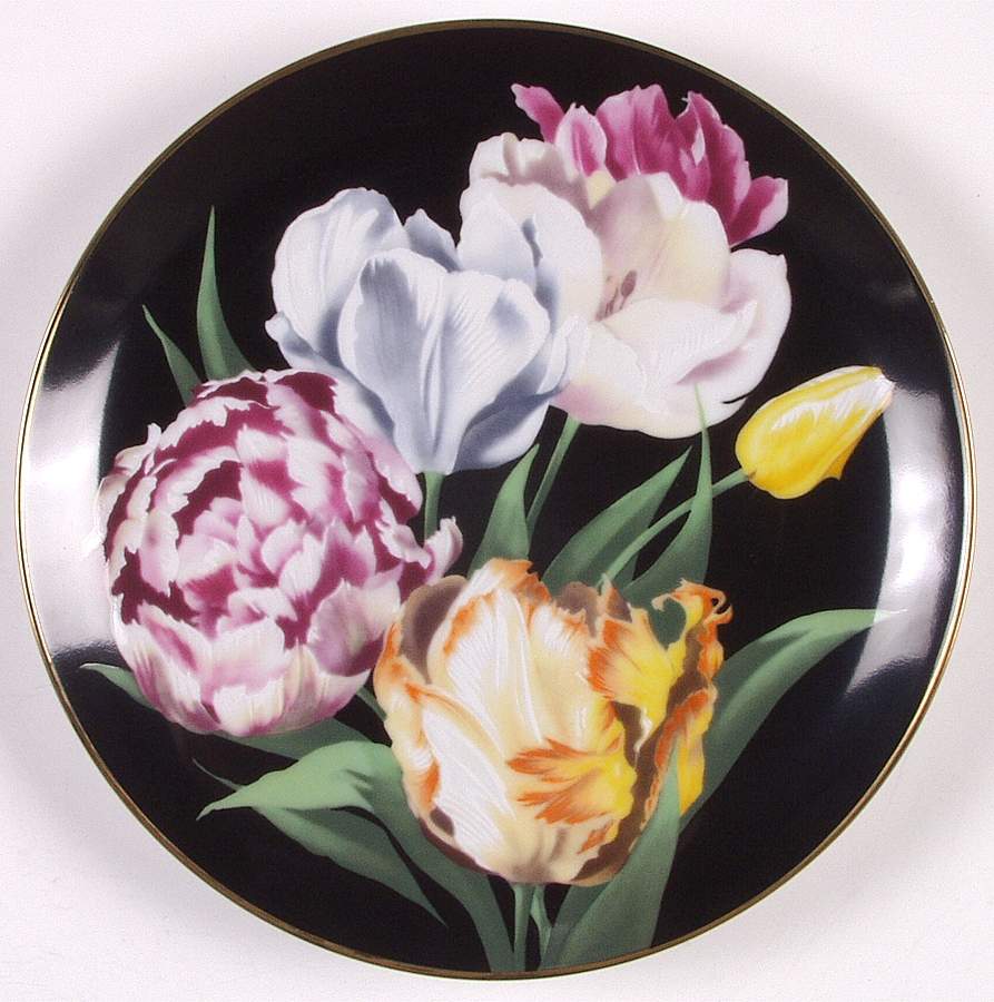 Flower Gardens of Count Bernadotte Tulip - No Box by Danbury Mint-1
