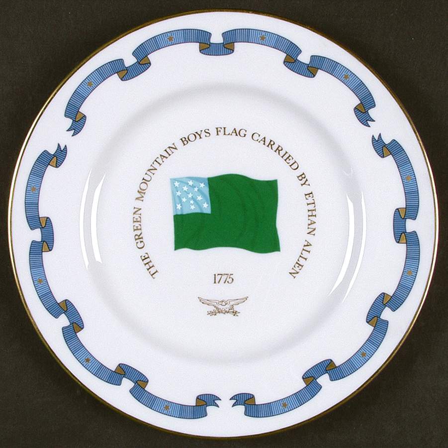 Flags of America Green Mountain Boys Flag - No Box by Danbury Mint-1