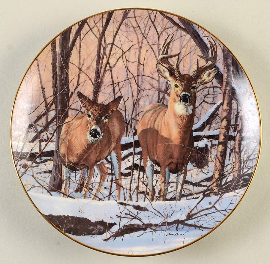 Friends Of The Forest Afternoon Alert - No Box by Danbury Mint-1