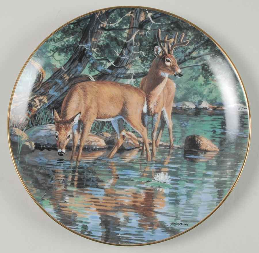 Friends Of The Forest Velvet Reflections - No Box by Danbury Mint-1