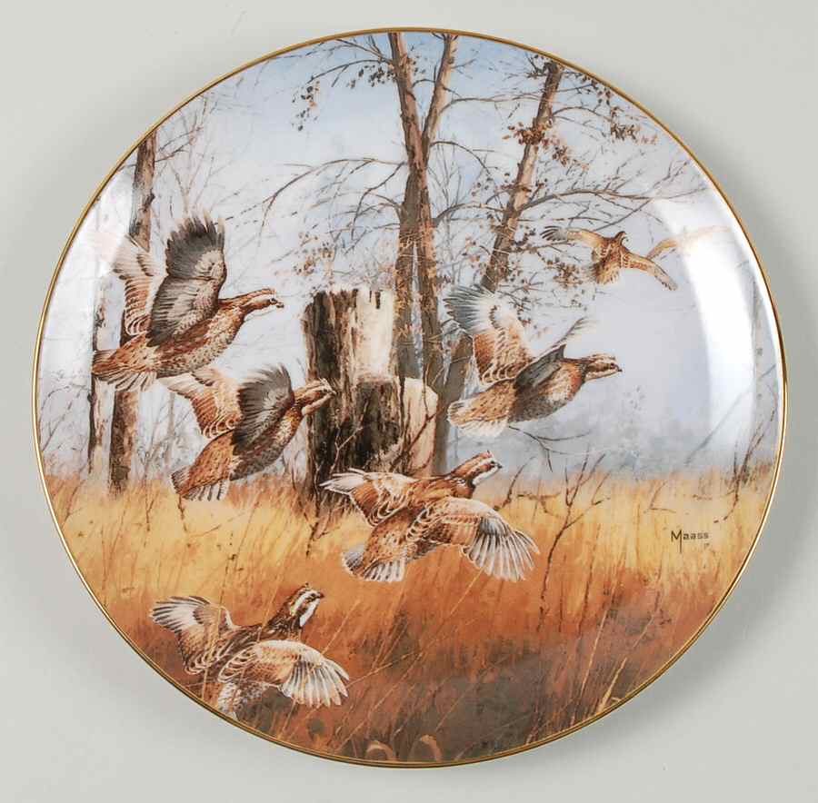 Game Birds Disturbed - No Box by Danbury Mint-1