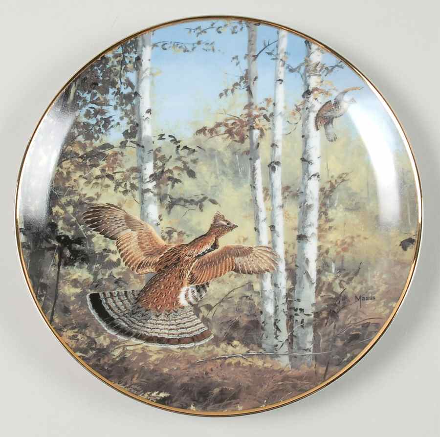 Game Birds Hasty Departure - No Box by Danbury Mint-1