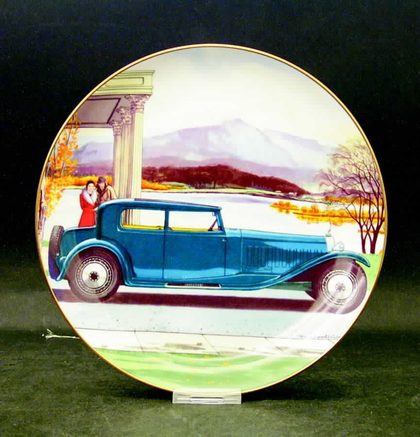 Golden Age of Motorcars Lake Villa - No Box by Danbury Mint-1