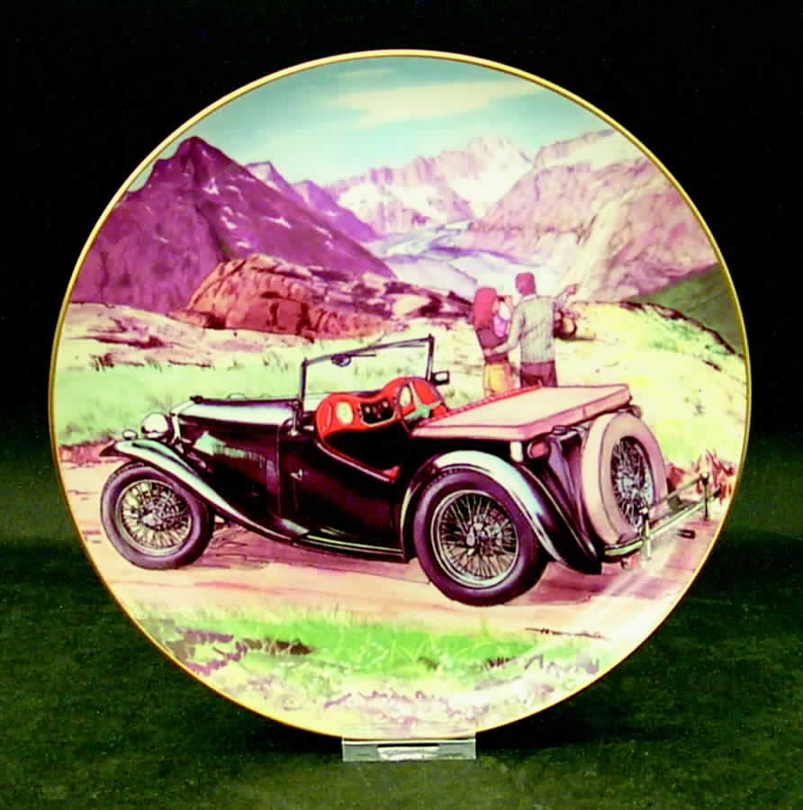 Golden Age of Motorcars Mountain Pass - No Box by Danbury Mint-1