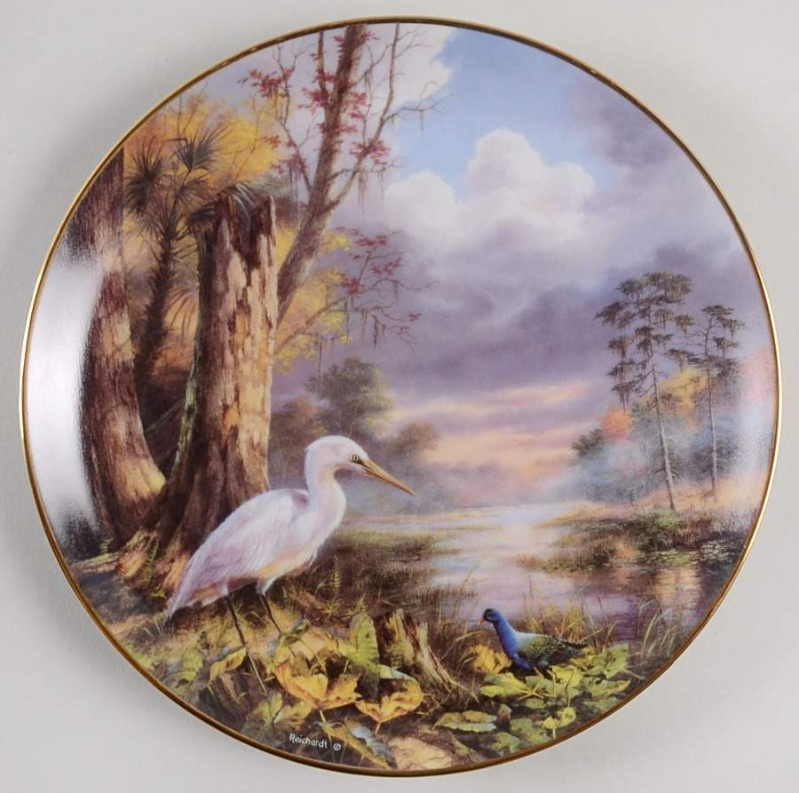 God Bless America Tranquil Beauty - No Box by Danbury Mint-1