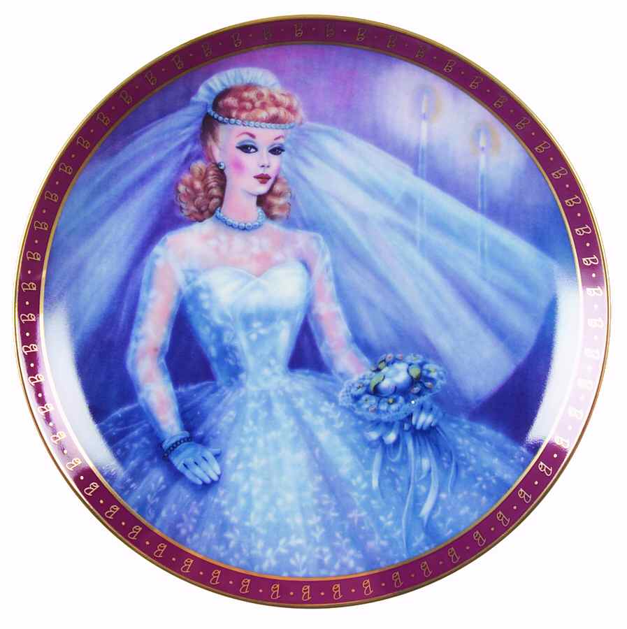 High Fashion Barbie 1959 Bride To Be Barbie - No Box by Danbury Mint-1