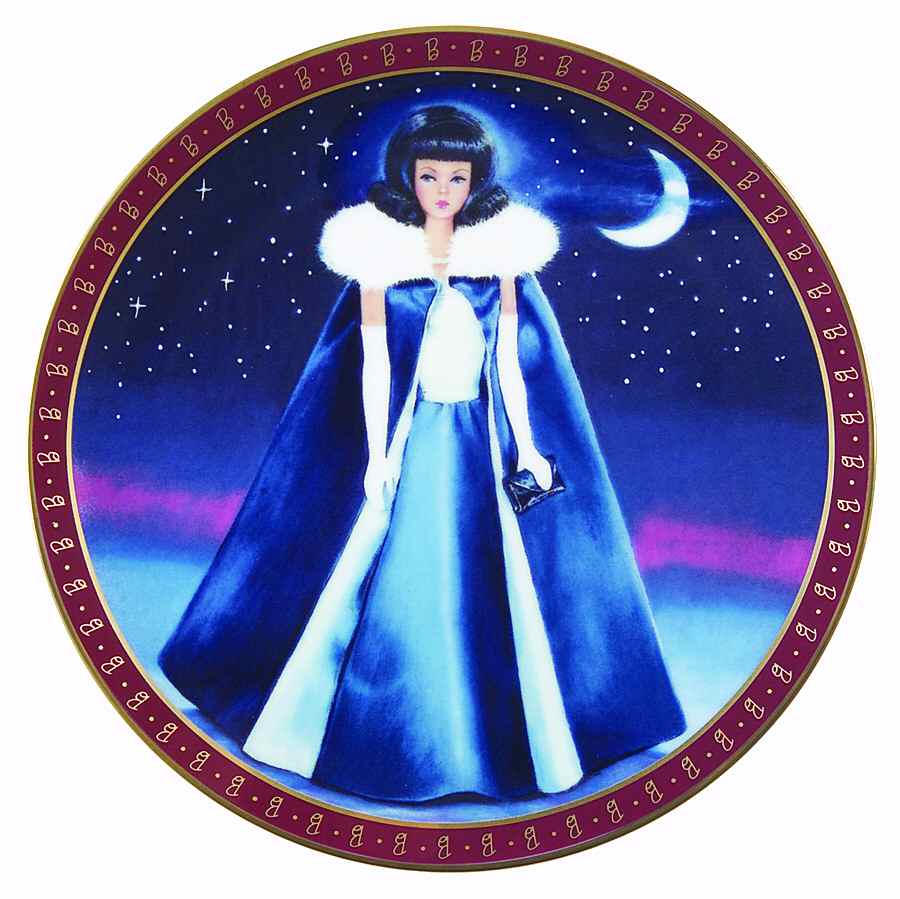 High Fashion Barbie 1965 Midnight Blue - No Box by Danbury Mint-1