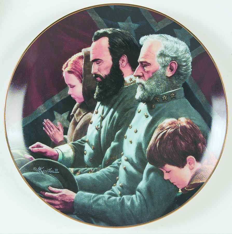 Legends In Gray Generals Were Brought To Tear - No Box by Danbury Mint-1