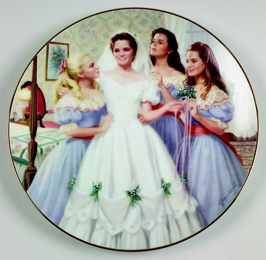 Little Women The Wedding Day - No Box by Danbury Mint-1