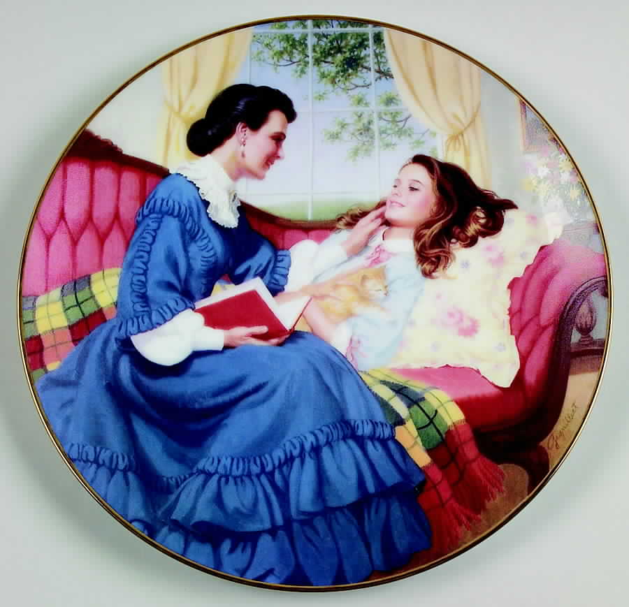 Little Women Marmee & Beth - No Box by Danbury Mint-1