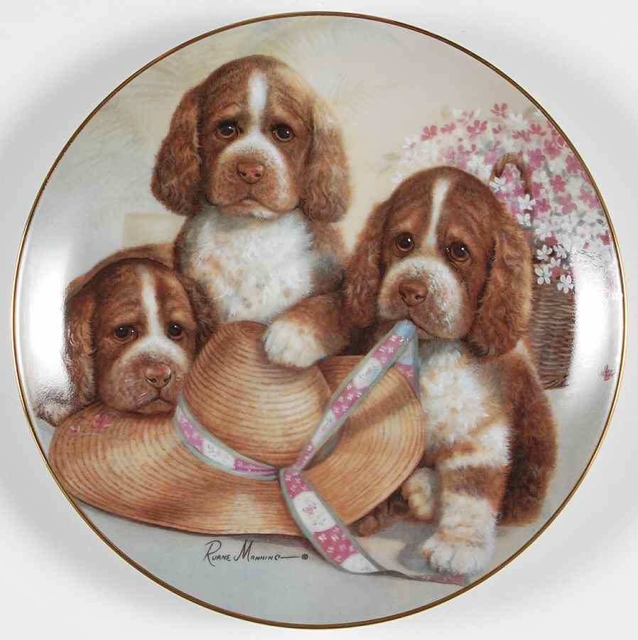 Puppy Pals Bonnet And Bows - No Box by Danbury Mint-1