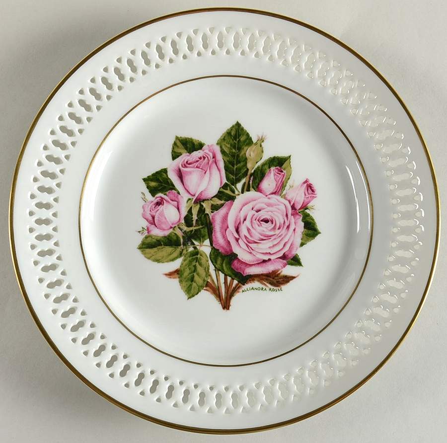Rose Plates Angel Face - No Box by Danbury Mint-1