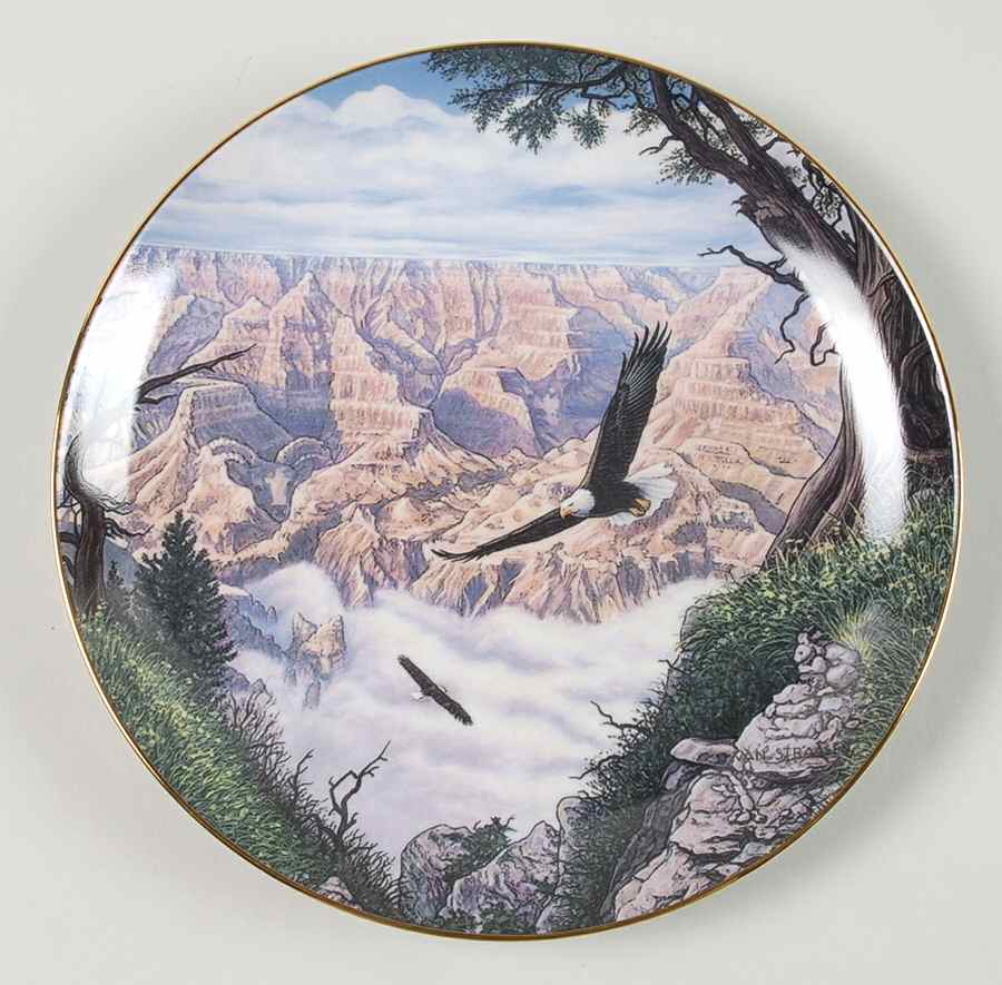 Spirits of The Wild Guardian Of The Canyon - No Box by Danbury Mint-1