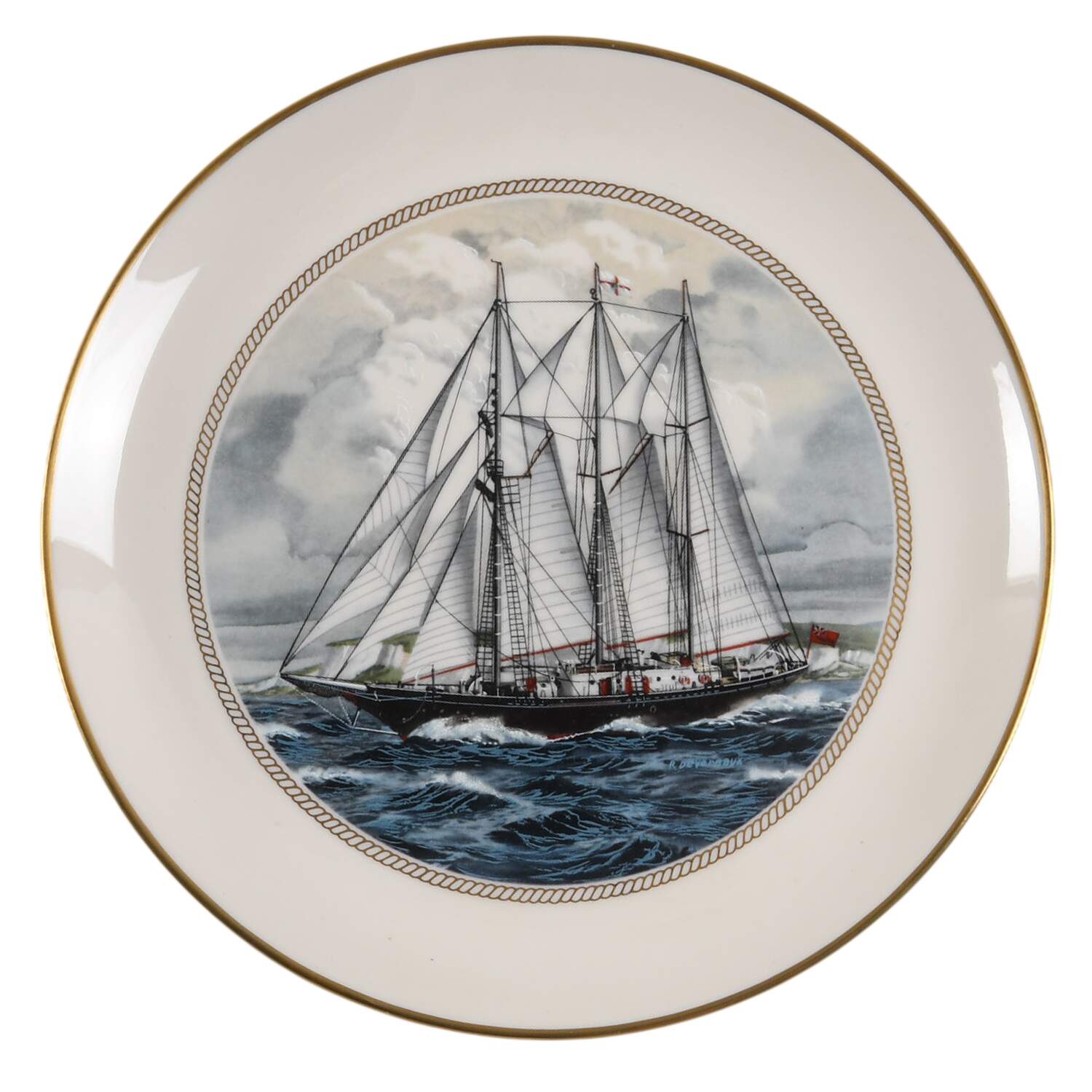 Tall Ships England - No Box by Danbury Mint-1