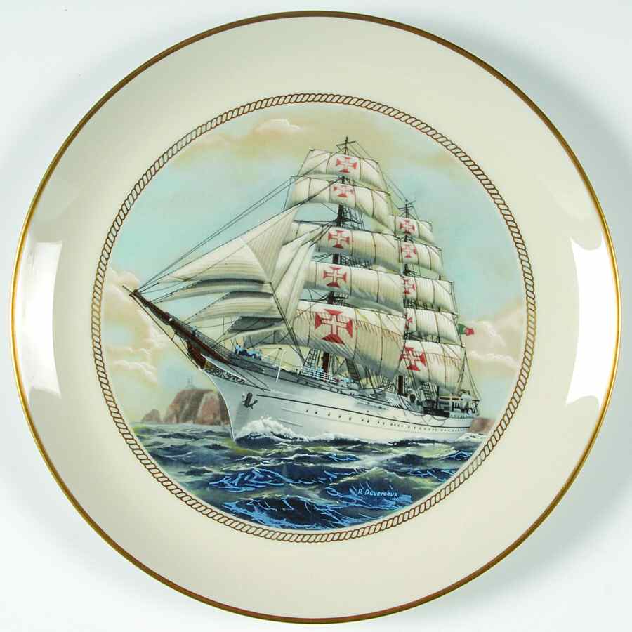 Tall Ships Sagres-Portugal - No Box by Danbury Mint-1