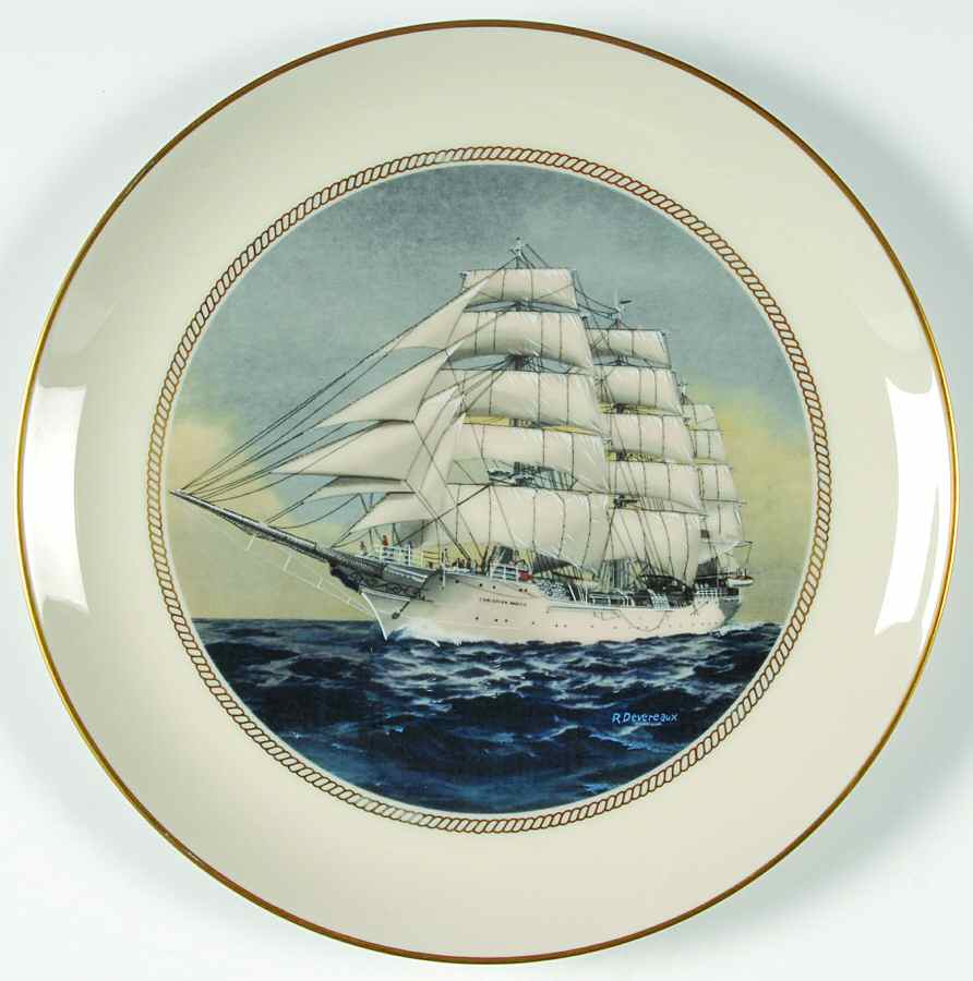 Tall Ships Christian Radich-Norway - No Box by Danbury Mint-1