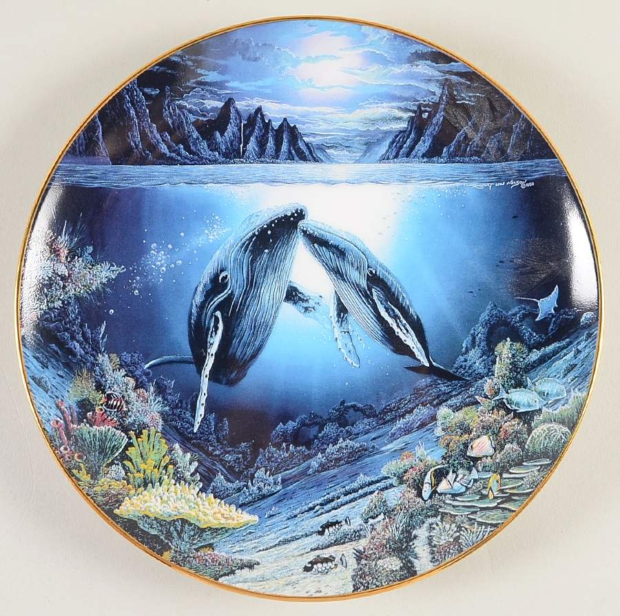 Underwater Paradise Moonlit Moment - No Box by Danbury Mint-1