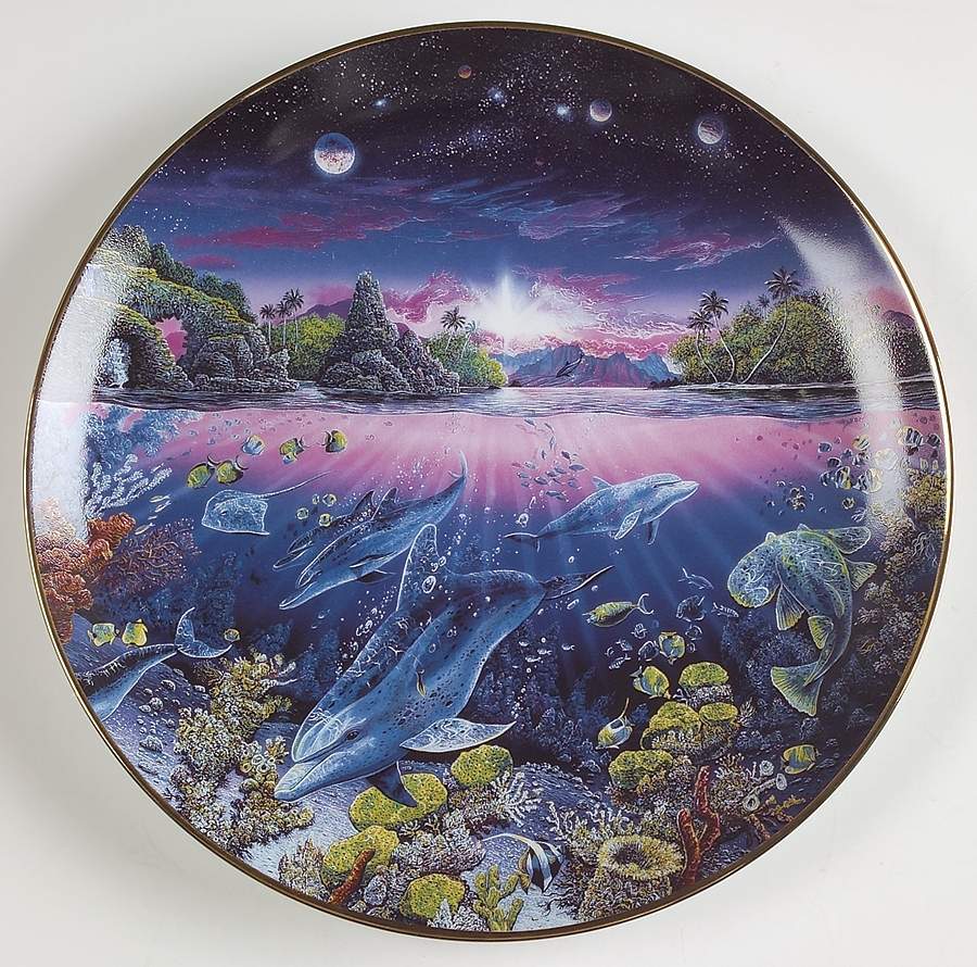 Underwater Paradise Search For Harmony - No Box by Danbury Mint-1