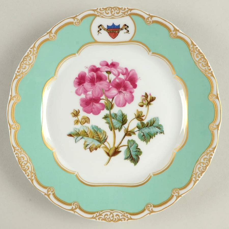 White House China James Polk - No Box by Danbury Mint-1