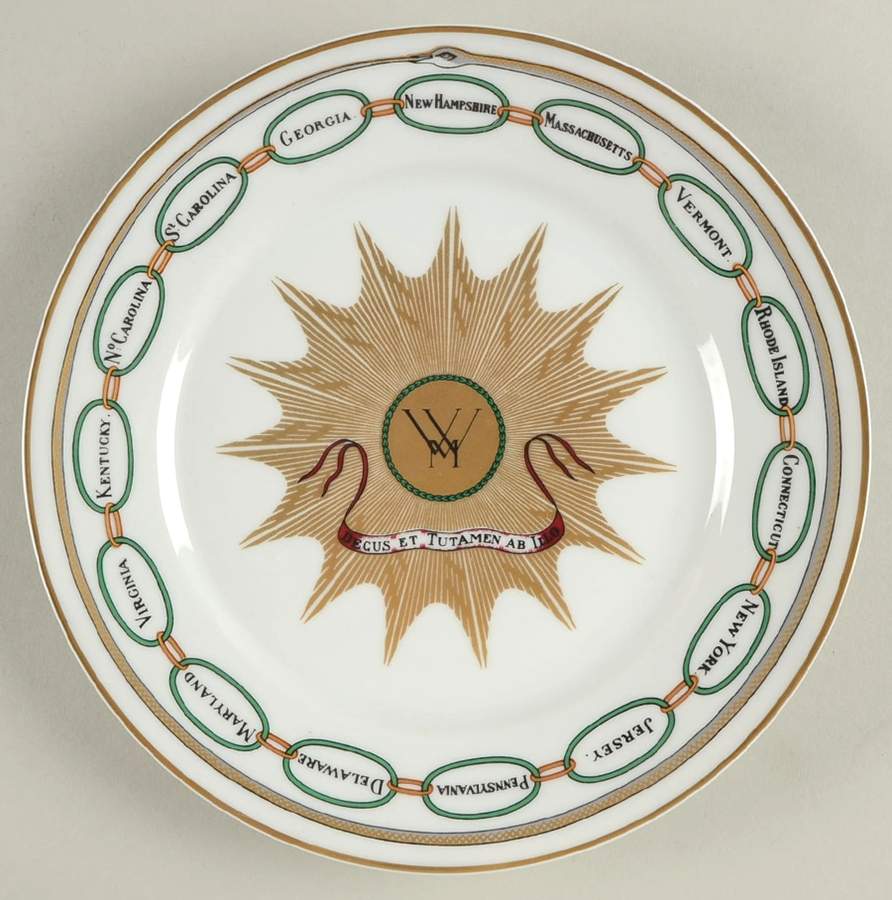White House China George Washington - No Box by Danbury Mint-1