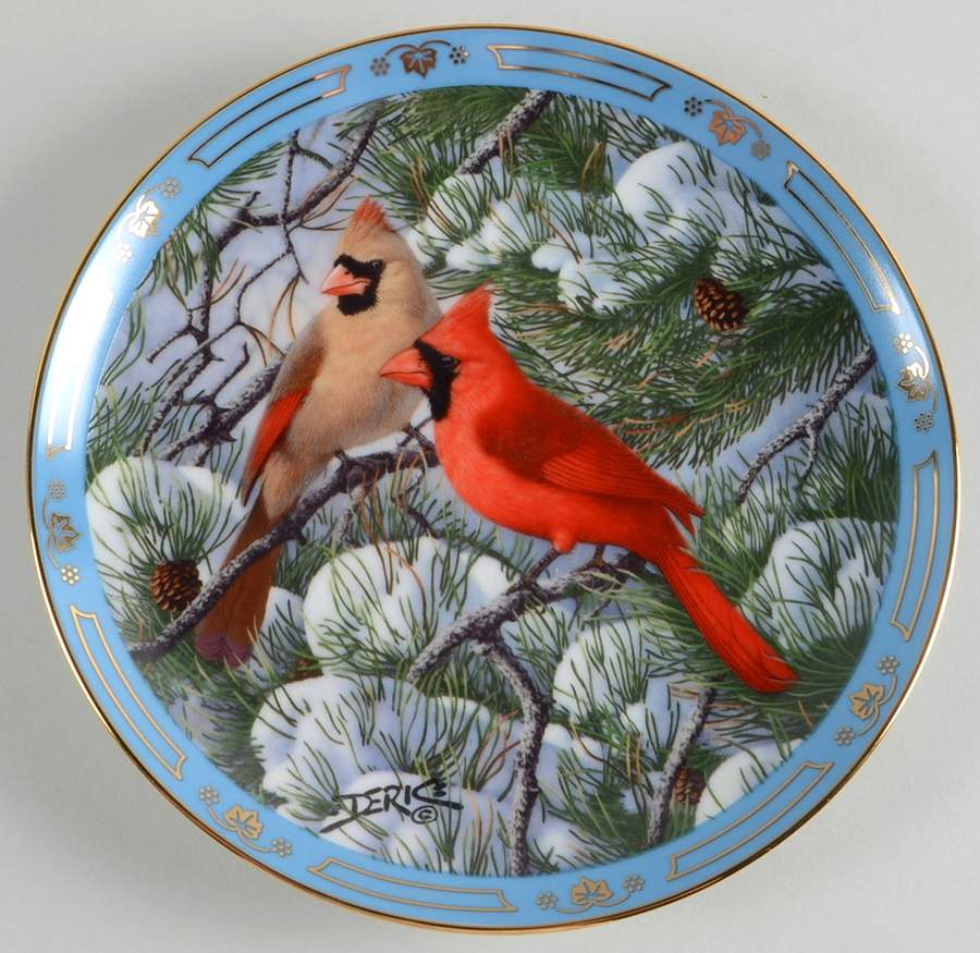 Winged Treasures Fire In The Snow - No Box by Danbury Mint-1