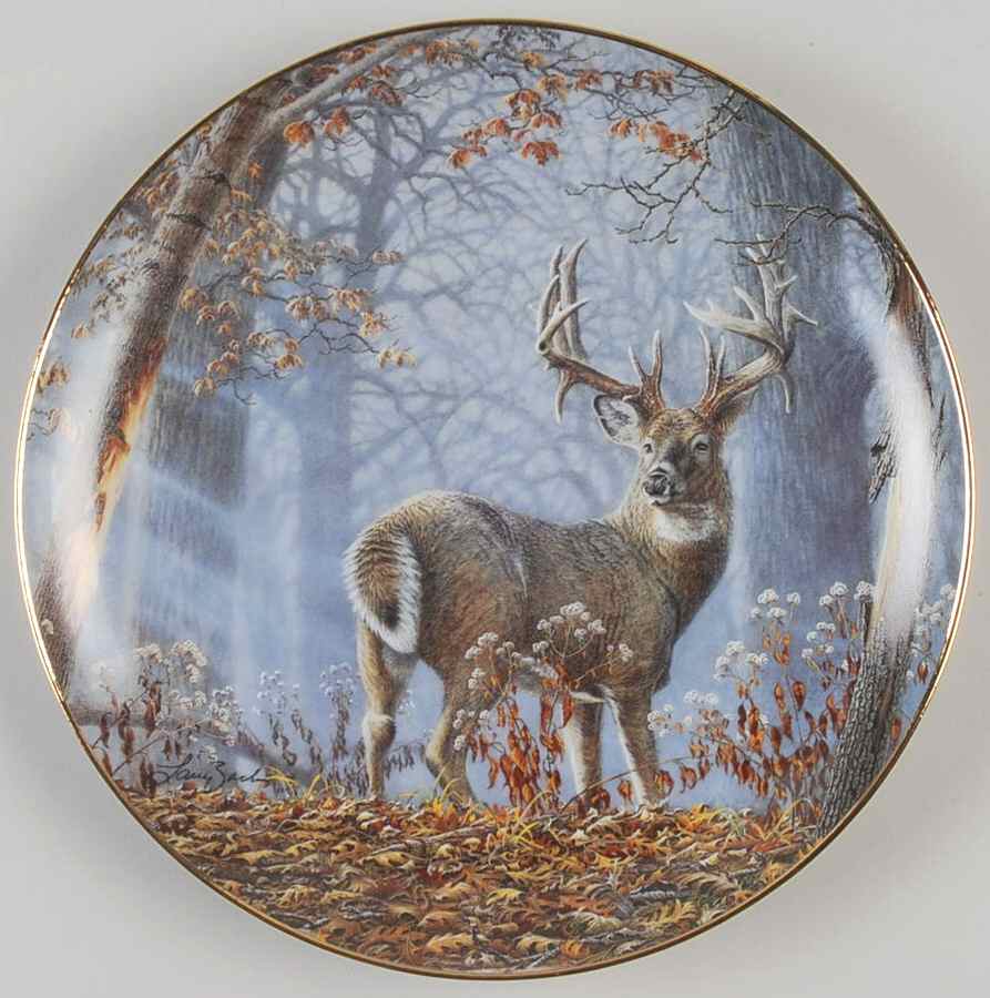 Whitetail Splendor Broken Solitude - No Box by Danbury Mint-1