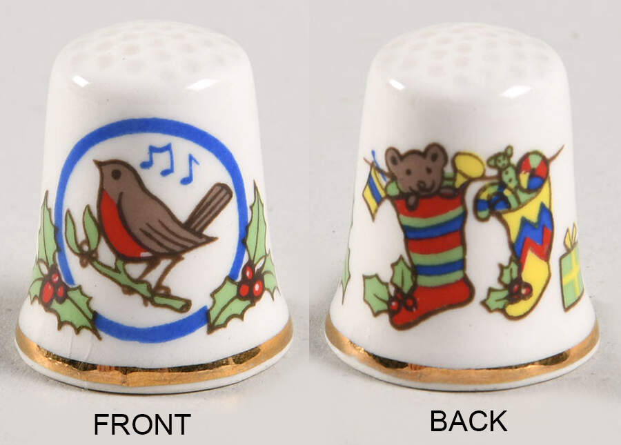 Great Porcelain Houses of the World Masons-Stockings Bird Singing - No Box by Danbury Mint-1