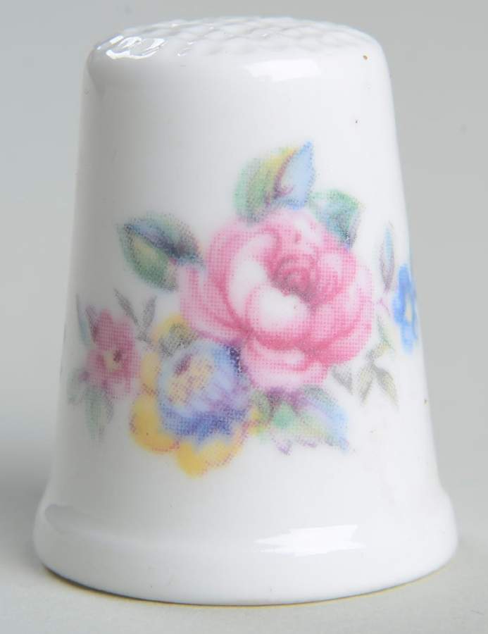 Great Porcelain Houses of the World Royal Grafton-Pink Flower - Boxed by Danbury Mint-1