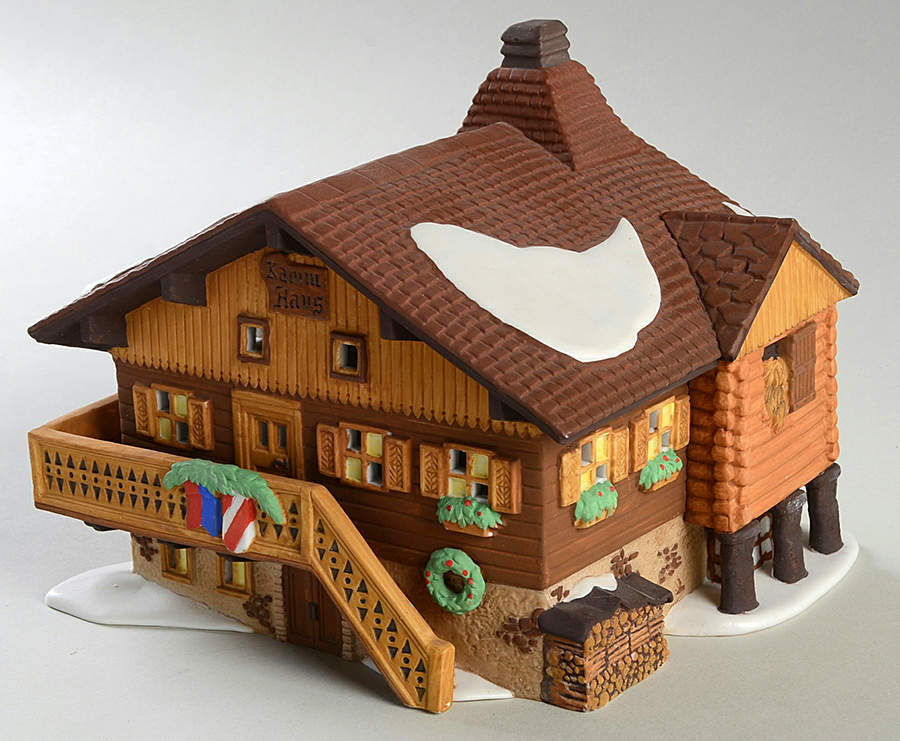 Alpine Village Kamm Haus-House On The Crest - No Box by Department 56-1