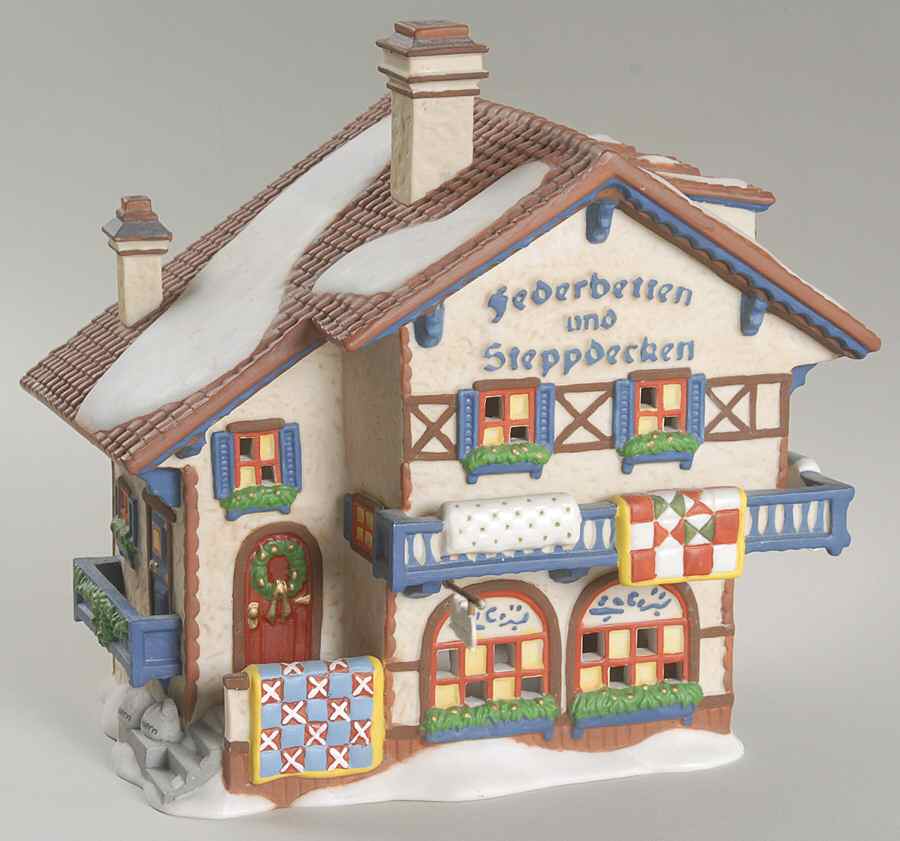 Alpine Village Feather Beds And Quilts - No Box by Department 56-1