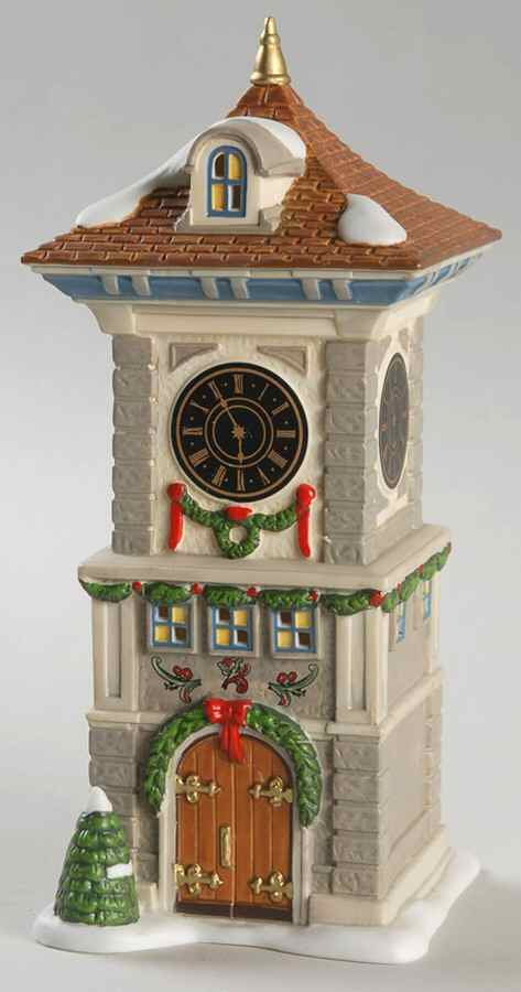 Alpine Village Alpine Clock Tower - Boxed by Department 56-1