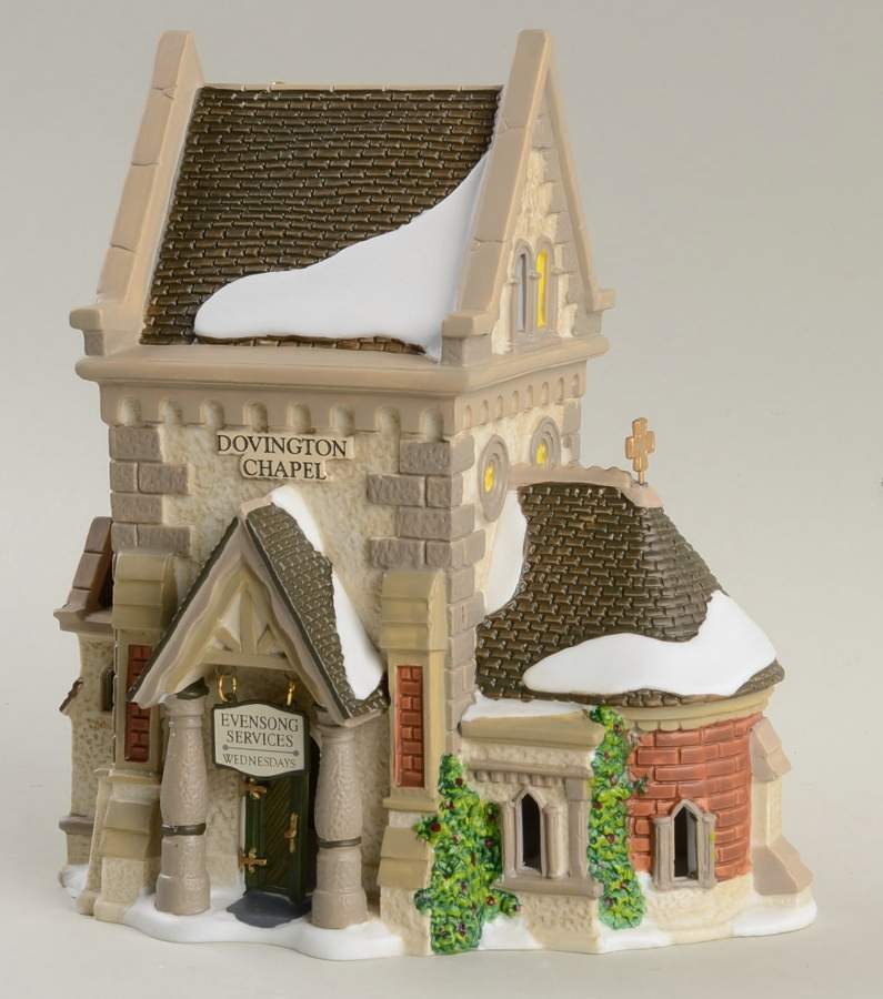 Twelfth Night - Dickens' Village Dovington Chapel - No Box by Department 56-1