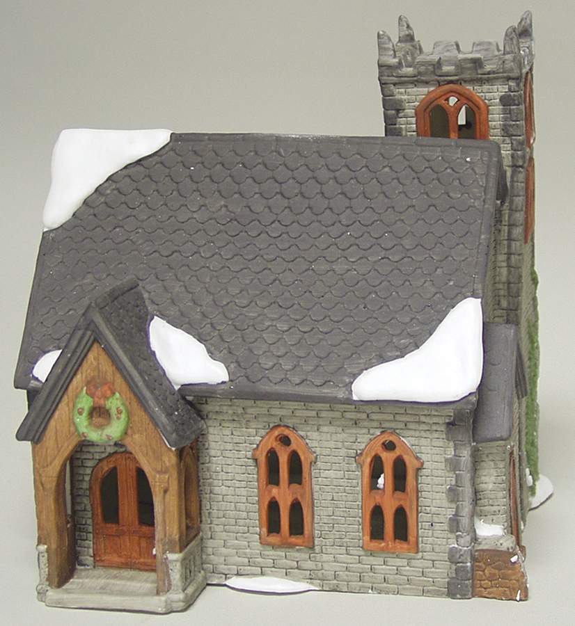 Dickens Village Norman Church - Boxed by Department 56-1
