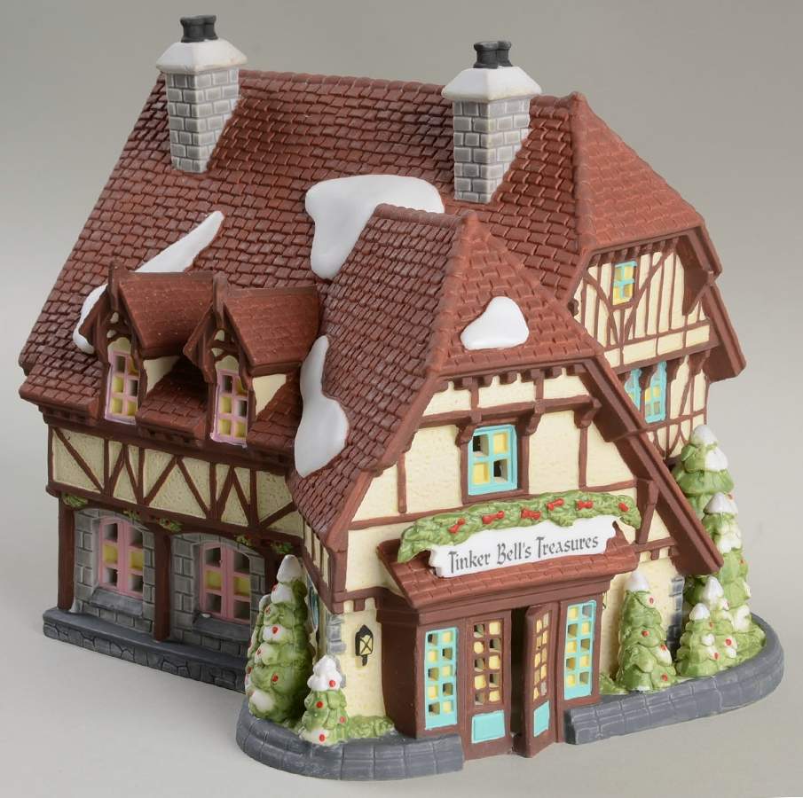 Disney Parks Village Tinker Bell's Treasures - No Box by Department 56-1