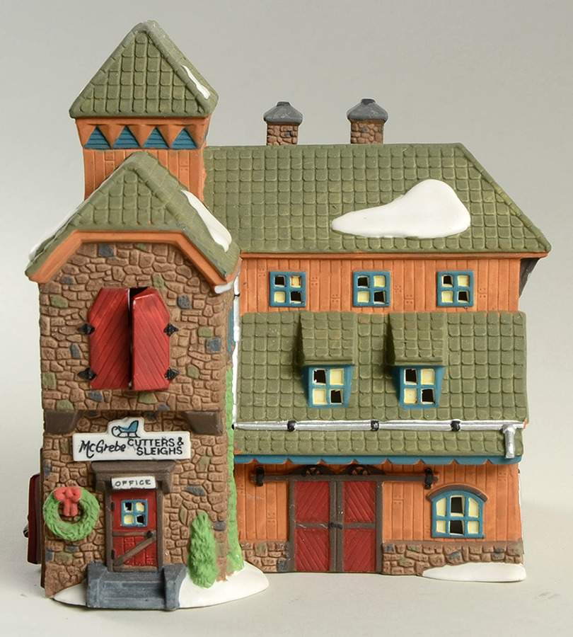 New England Village McGrebe Cutters & Sleighs - No Box by Department 56-1