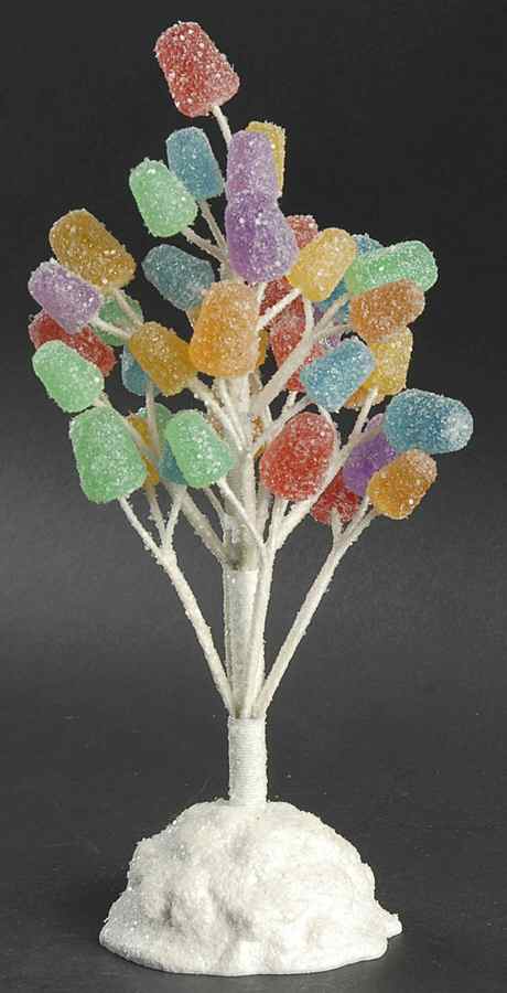 North Pole Village Gumdrop Tree-9" - No Box by Department 56-1