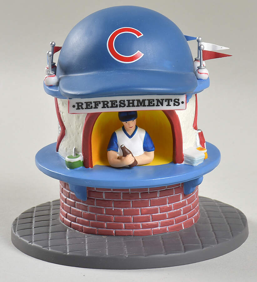 Christmas In The City Chicago Cubs Refreshments W/O Bowl - With Box by Department 56-1
