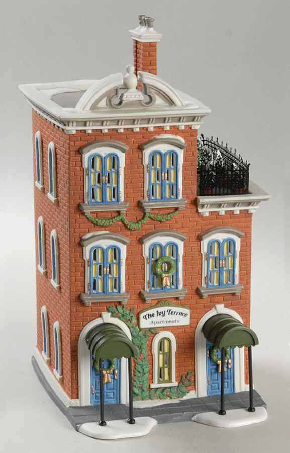 Christmas In The City Ivy Terrace Apartments - Boxed by Department 56-1