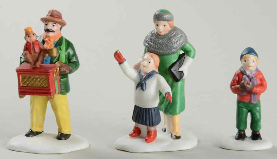 Christmas In The City Organ Grinder-Set Of 3 - Boxed by Department 56-1