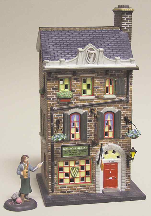 Christmas In The City Kelly's Irish Crafts - With Box by Department 56-1