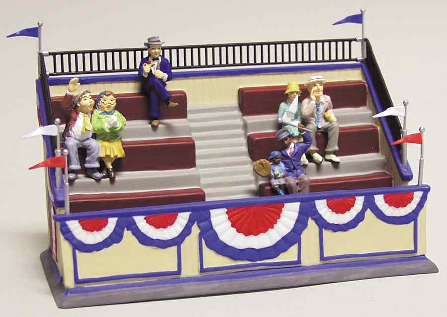 Christmas In The City Ballpark Bleachers - With Box by Department 56-1