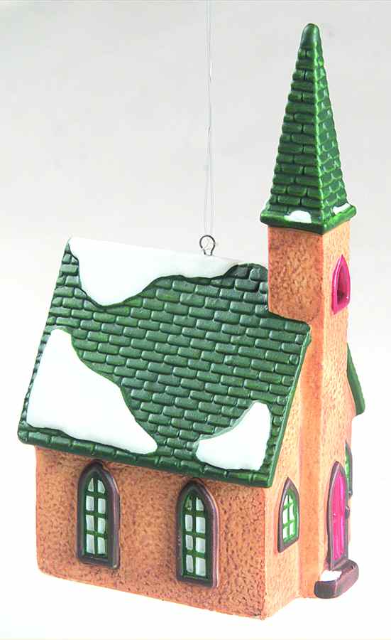 Merry Makers Merry Mountain Chapel-Ornament - Boxed by Department 56-1