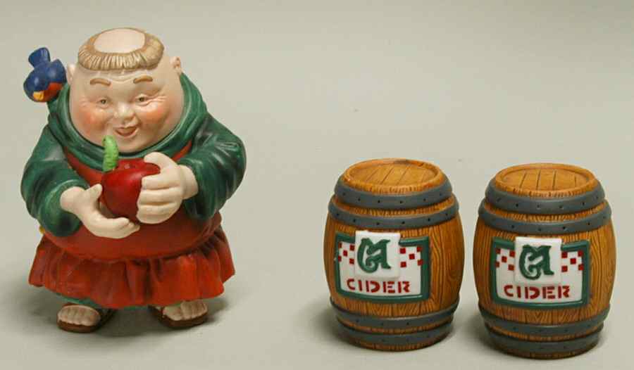 Merry Makers Samuel-The Sampler And Cider Barrels - Boxed by Department 56-1