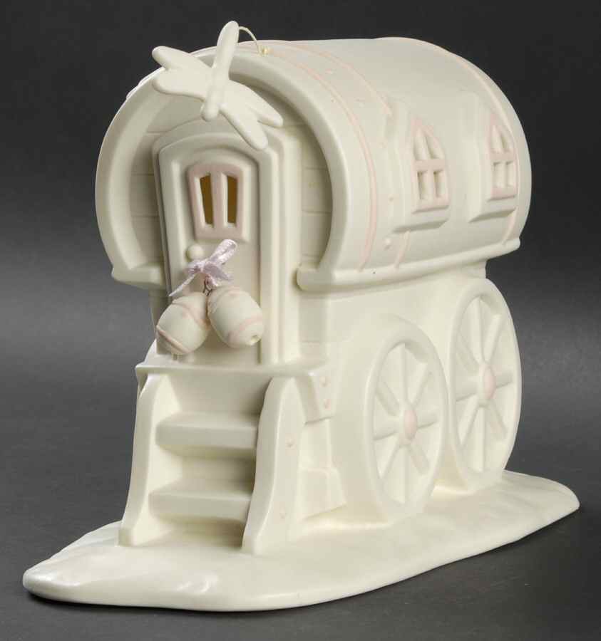Snowbunnies My Woodland Wagon At Dragonfly Hollow - Boxed by Department 56-1
