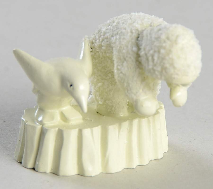Snowbabies-Miniature Hit The Mark - Boxed by Department 56-1