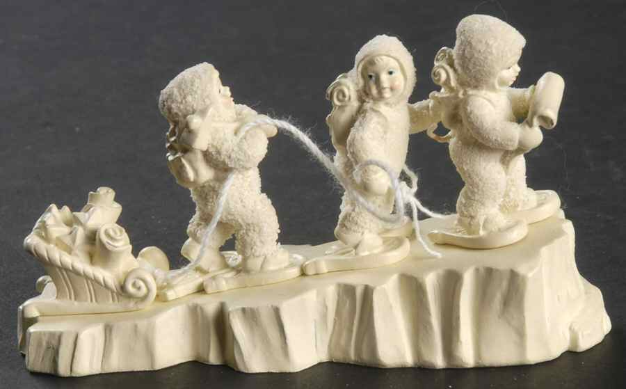 Snowbabies-Miniature Climb Every Mountain-Set Of 5 - Boxed by Department 56-1