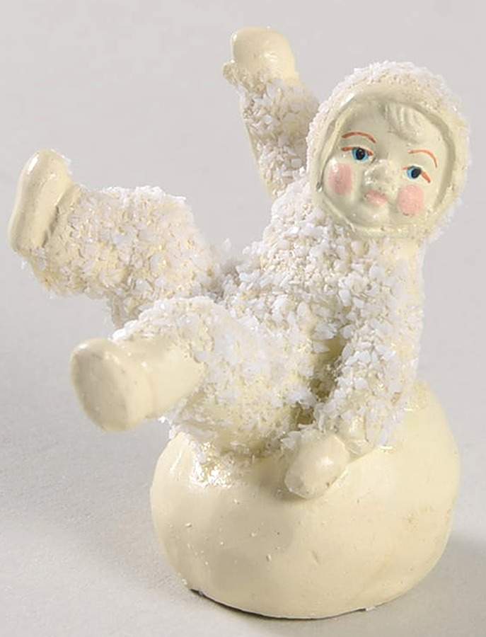 Snowbabies-Miniature Don't Fall Off - No Box by Department 56-1