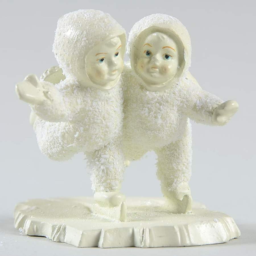Snowbabies-Miniature We Make A Great Pair - Boxed by Department 56-1
