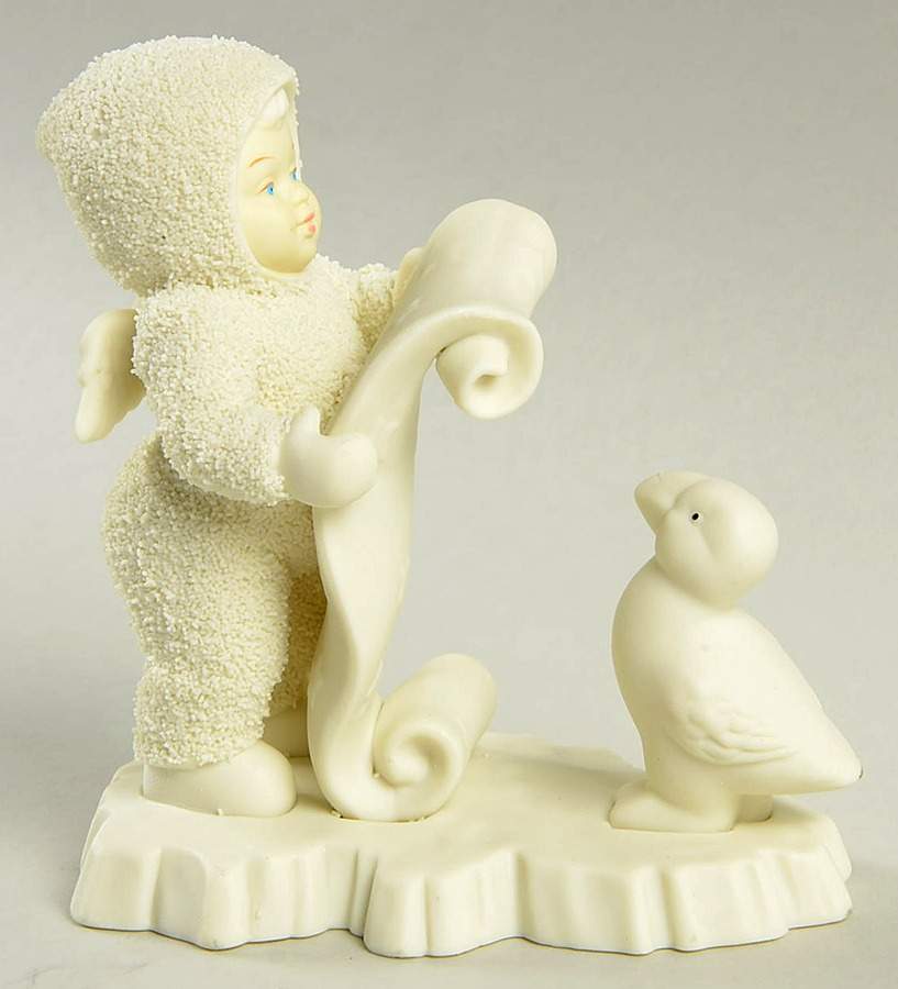 Snowbabies Are You On My List - No Box by Department 56-1